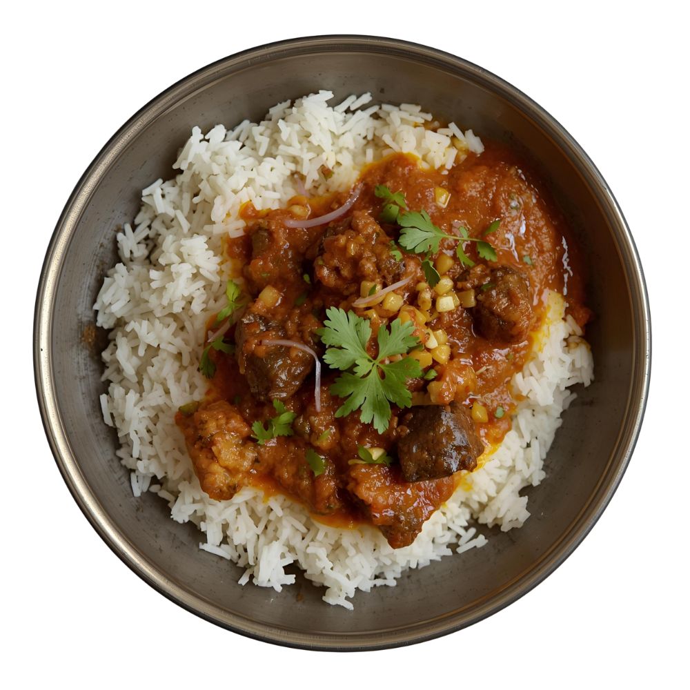 Combo Bowl Rice with Mutton Rogan Josh 🟥