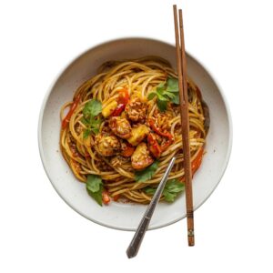 Garlic Veg. Noodle 🟩