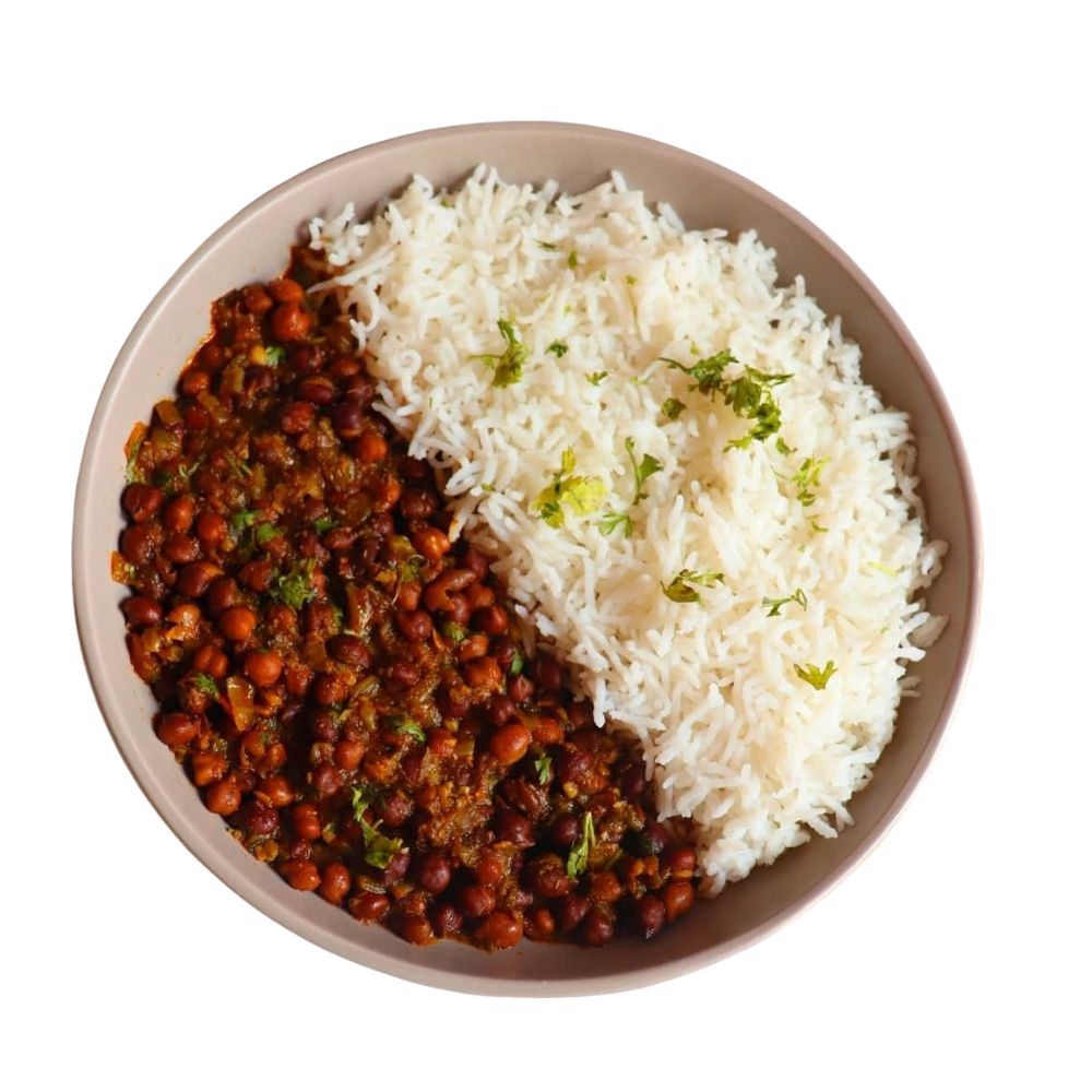Combo Bowl Rice with Black Chana 🟩